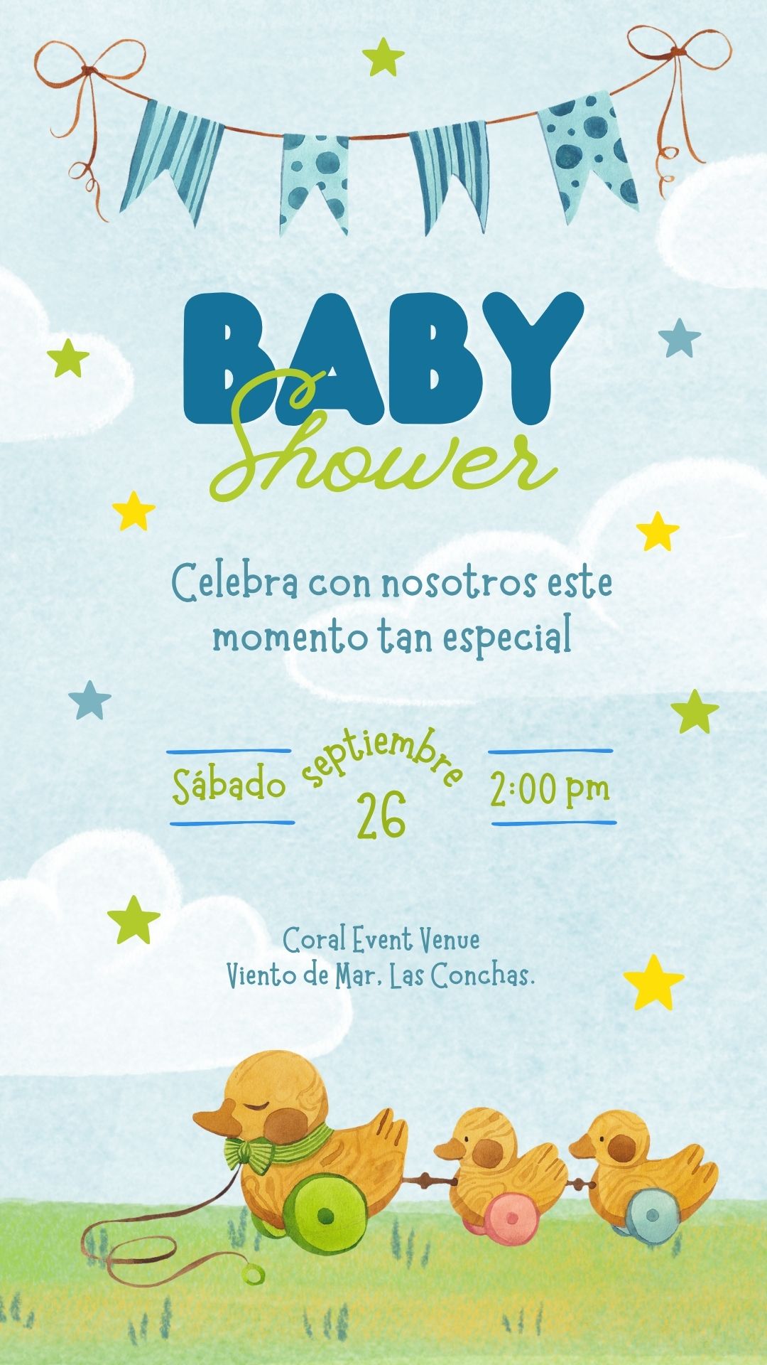 Invitación Baby shower